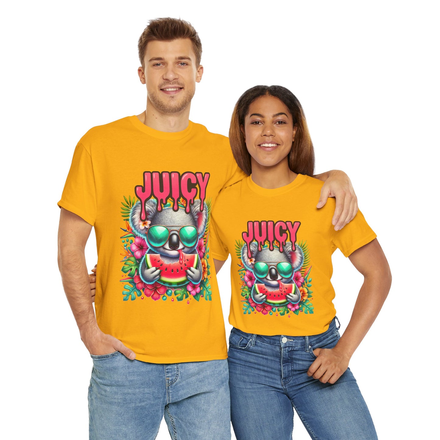 Juicy Watermelon Graphic Tee, Unisex Cotton T-Shirt, Summer Vibes, Beachwear, Fun Casual Wear, Gift for Friends, Festival Apparel
