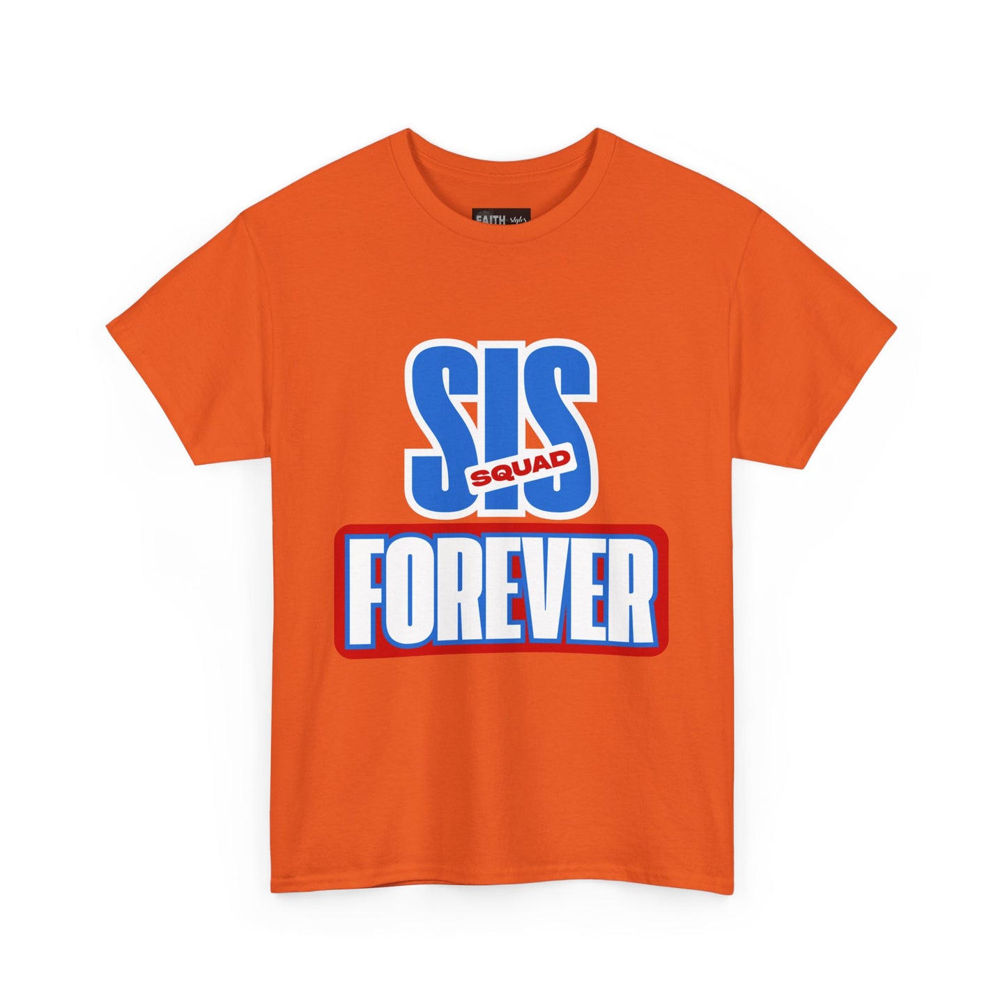 Unisex Heavy Cotton Tee - 'SUS Squad Forever' Graphic Tee, Casual Wear, Gift for Friends, Funny T-Shirt for Events, Streetwear Fashion