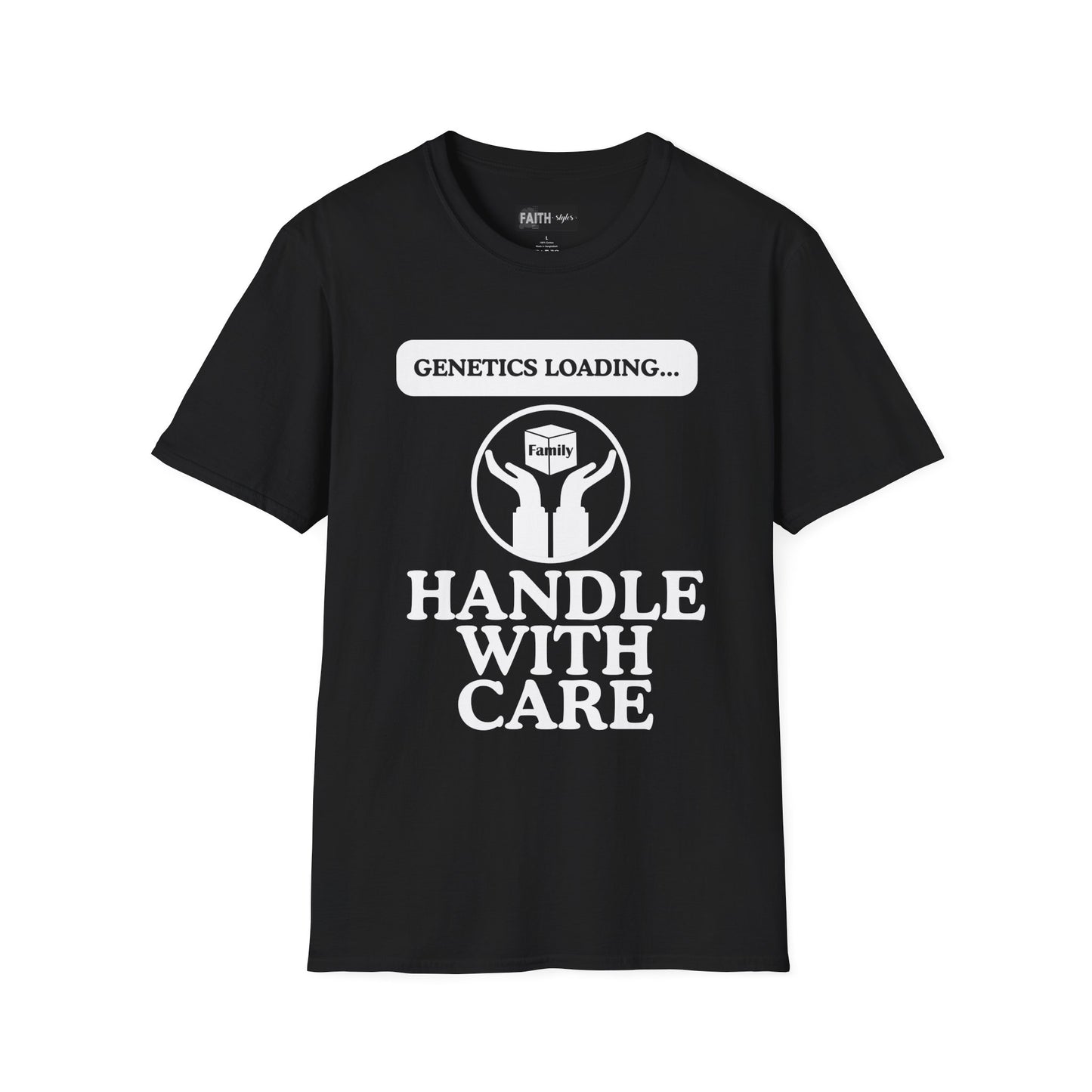 Genetics Loading T-Shirt, Funny Genetics Tee, Gift for Science Lovers, Unisex Humor Shirt, Casual Wear for Every Occasion