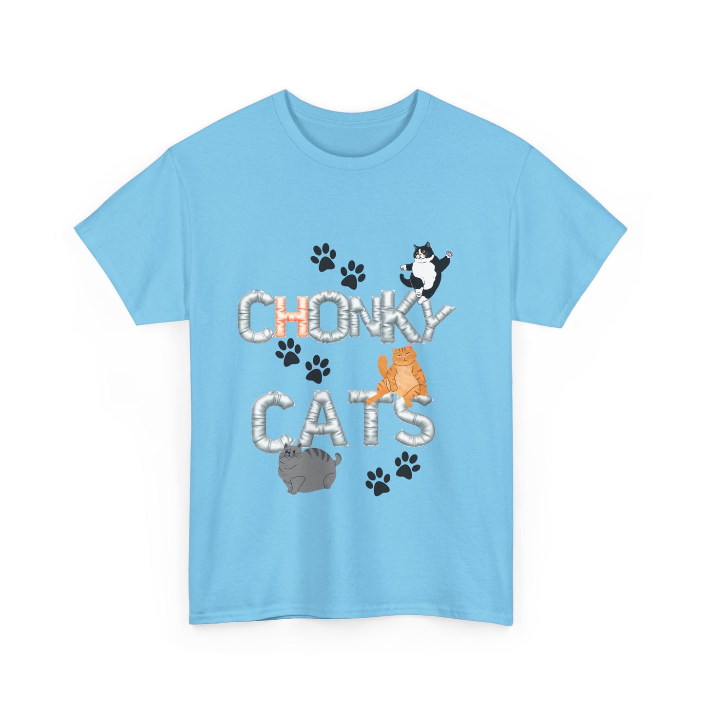 Chonk Cats Unisex Tee - Funny Pet Lovers Shirt, Cat Lover Gift, Humor Tee, Cute Animal Apparel, Gifts for Cat Owners