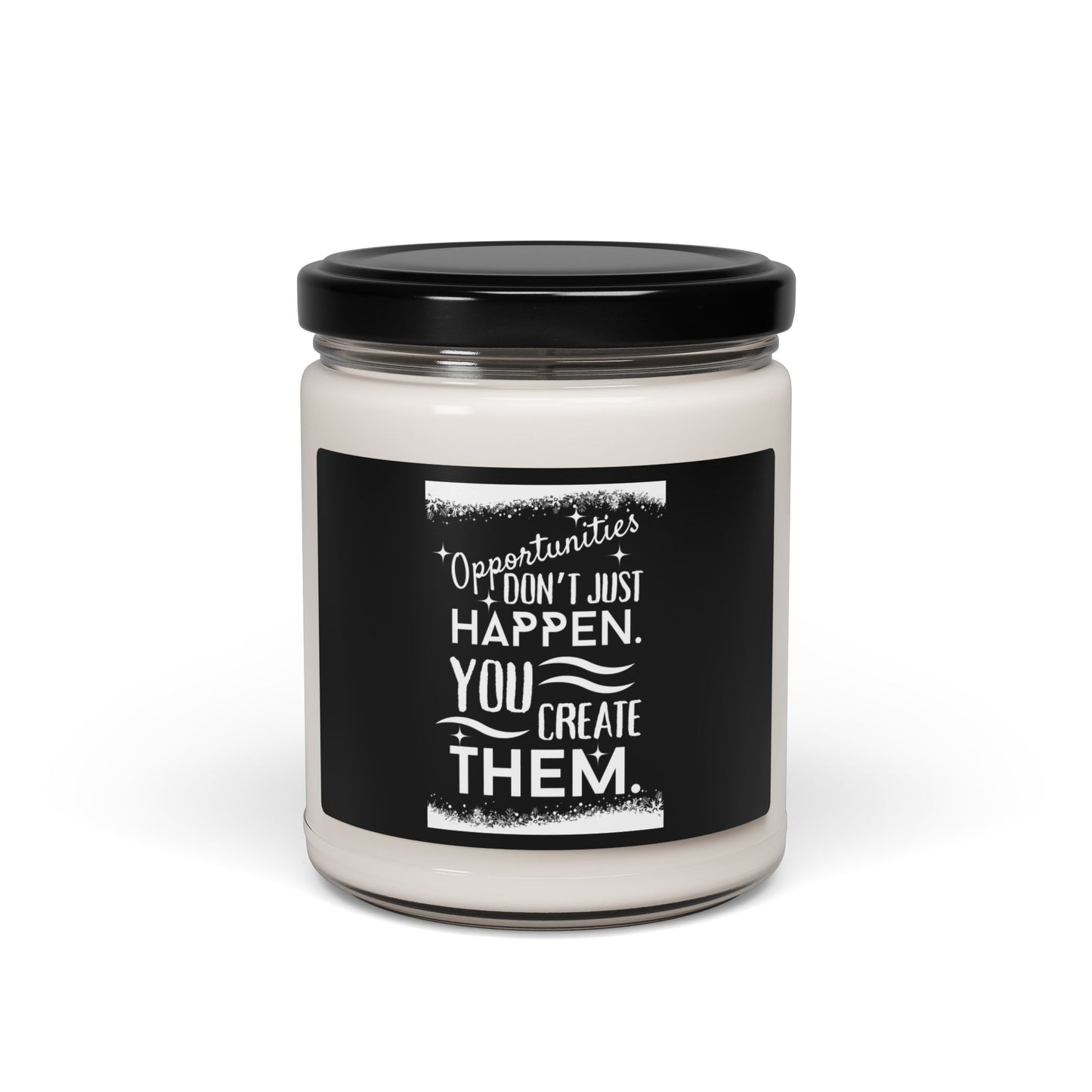 "OPPORTUNITIES" Scented Soy Candle, 9oz