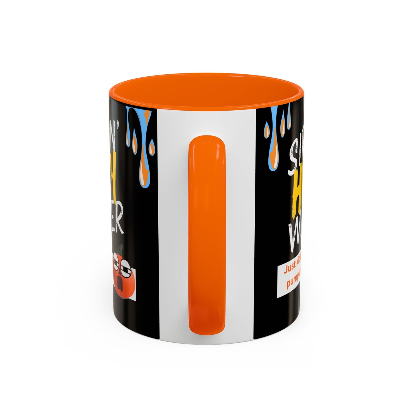 Sippin' Holy Water Coffee Mug, Funny Pumpkin Juice Mug, Halloween Coffee Cup, Unique Gift for Fall, Cute Office Mug, Quirky Kitchenware