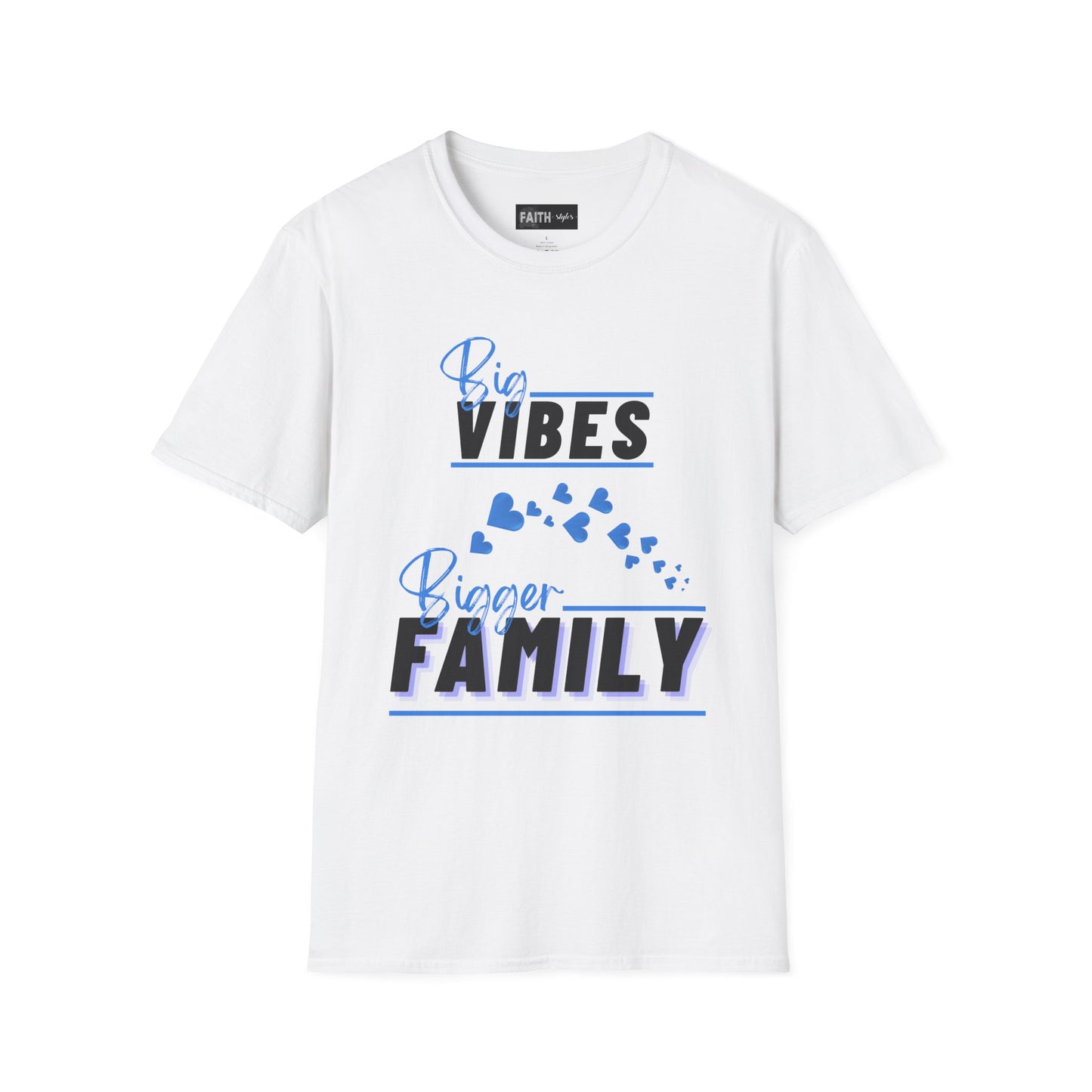 Stylish Family Vibes T-Shirt | Fun Gift for Family Gatherings, Parties, Holidays, Love Shirt, Unisex Tee
