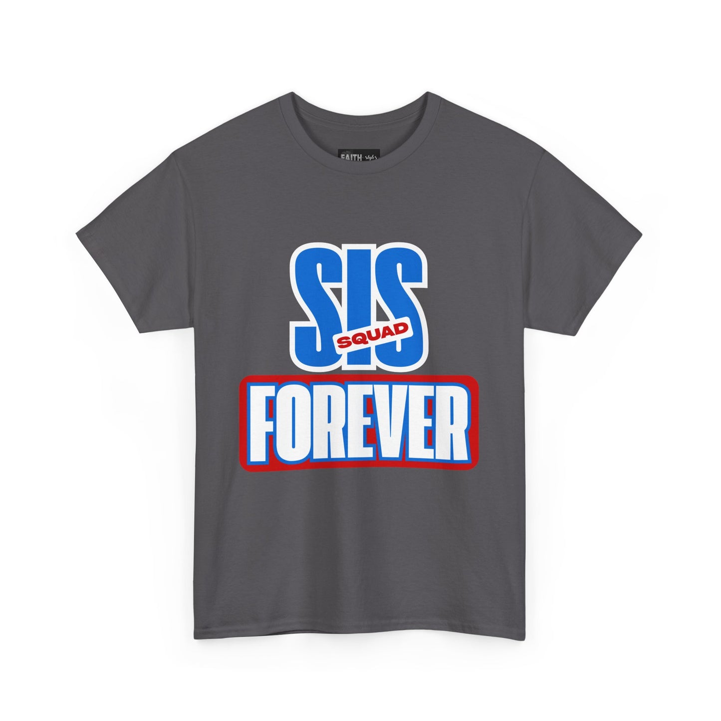 Unisex Heavy Cotton Tee - 'SUS Squad Forever' Graphic Tee, Casual Wear, Gift for Friends, Funny T-Shirt for Events, Streetwear Fashion