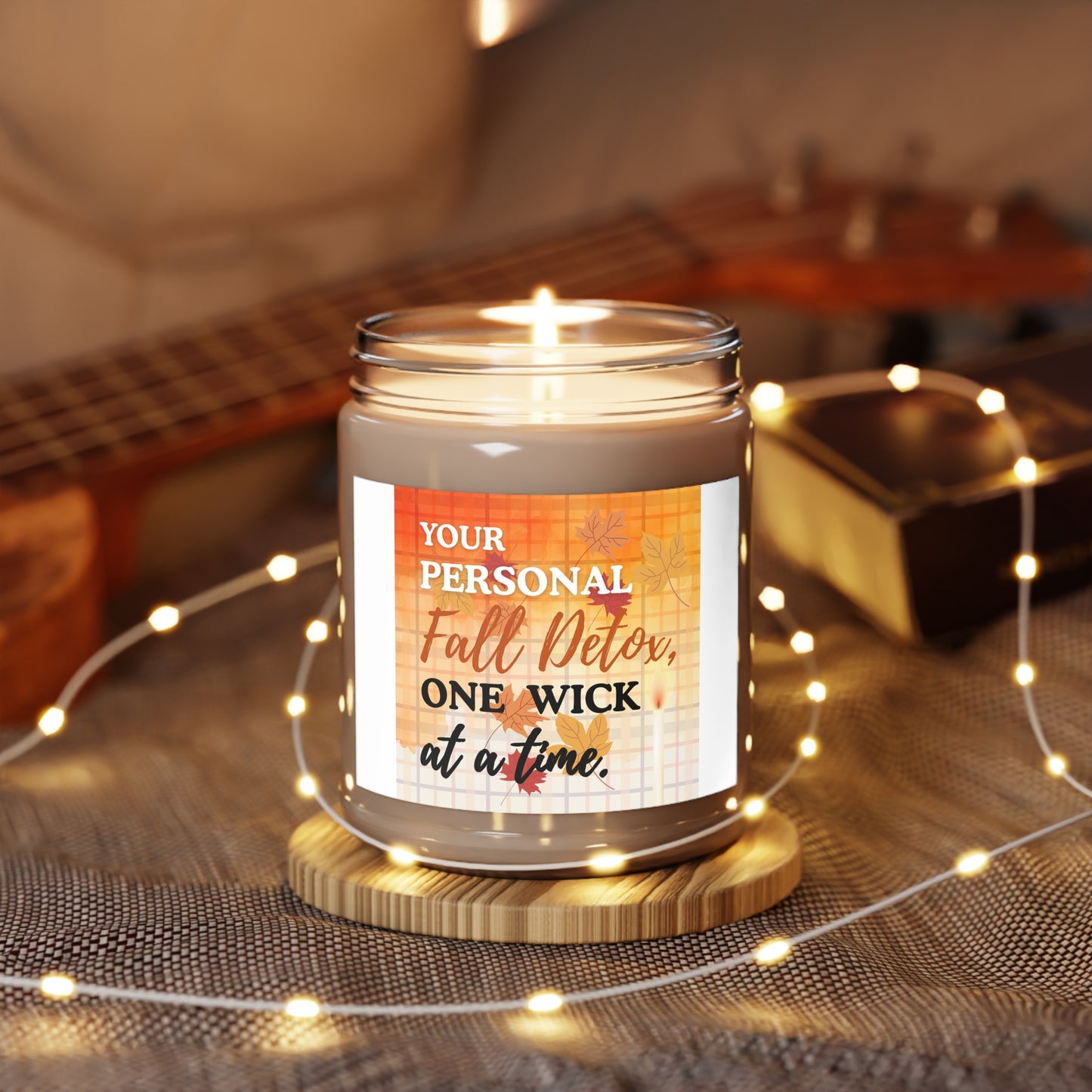 Scented Soy Candles, Cozy Home Decor, Fall Aromatherapy, Relaxing Gift Idea, Autumn Candle Collection