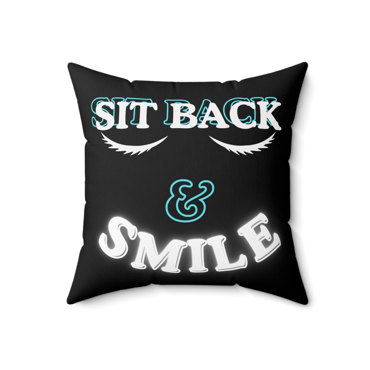 Relaxing Quote Pillow, Cozy Home Decor, Inspirational Cushion, Gift for Friends, Living Room Accent, Motivational Throw Pillow