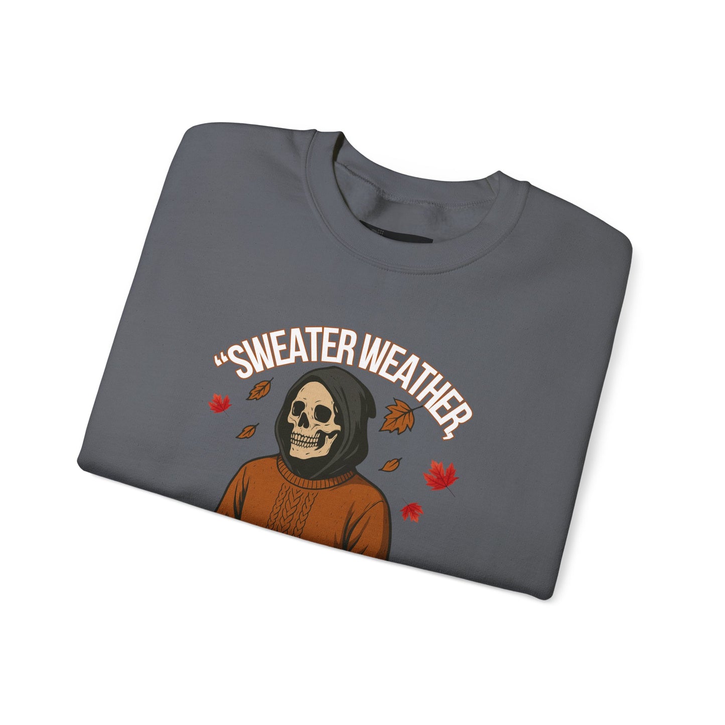 Soul Snatcher Crewneck Sweatshirt - Cozy Unisex Fall Apparel, Halloween Gift, Casual Streetwear, Autumn Fashion, Comfy Sweater