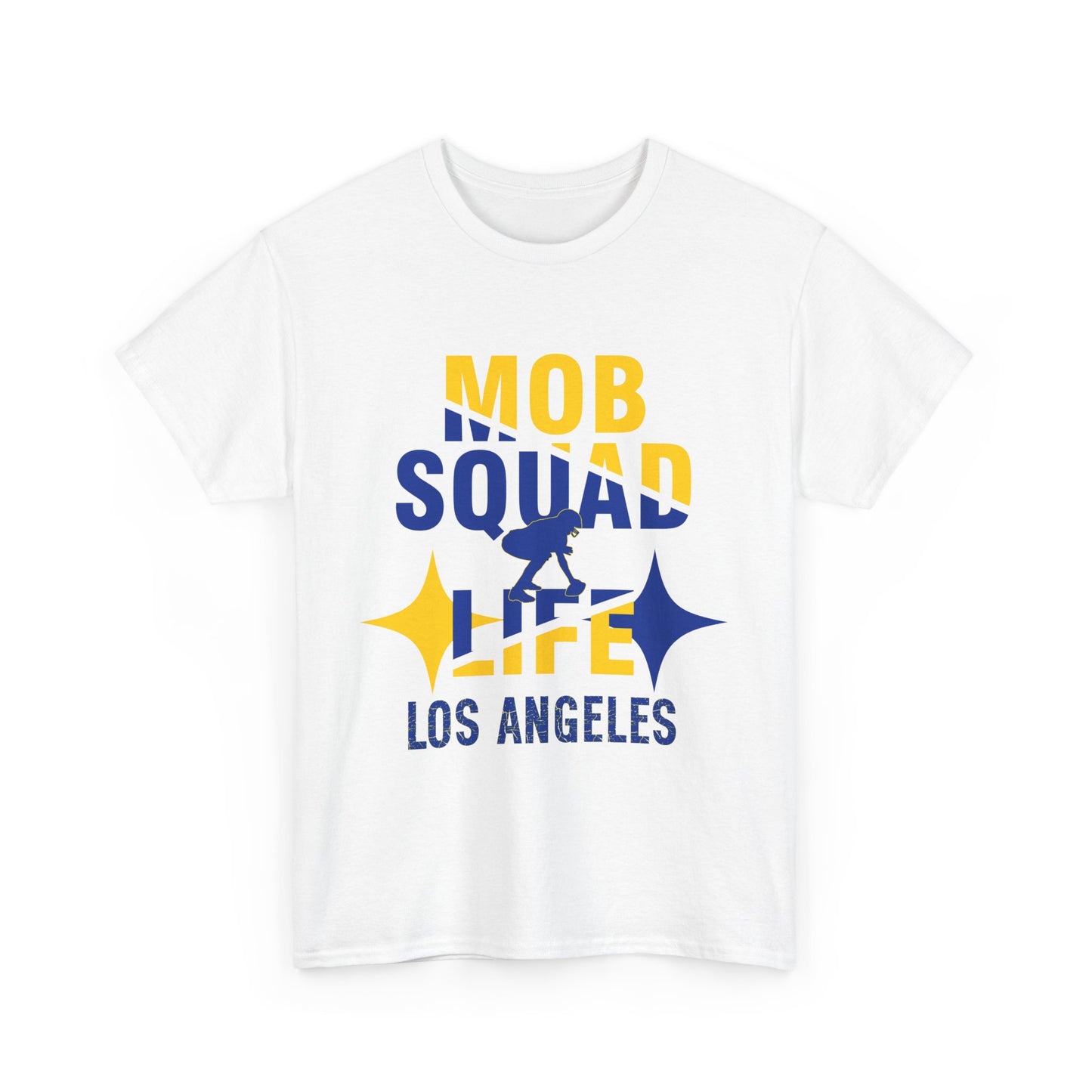Los Angeles Mob Squad Life Male Tee, Urban Streetwear Shirt, Graphic T-Shirt