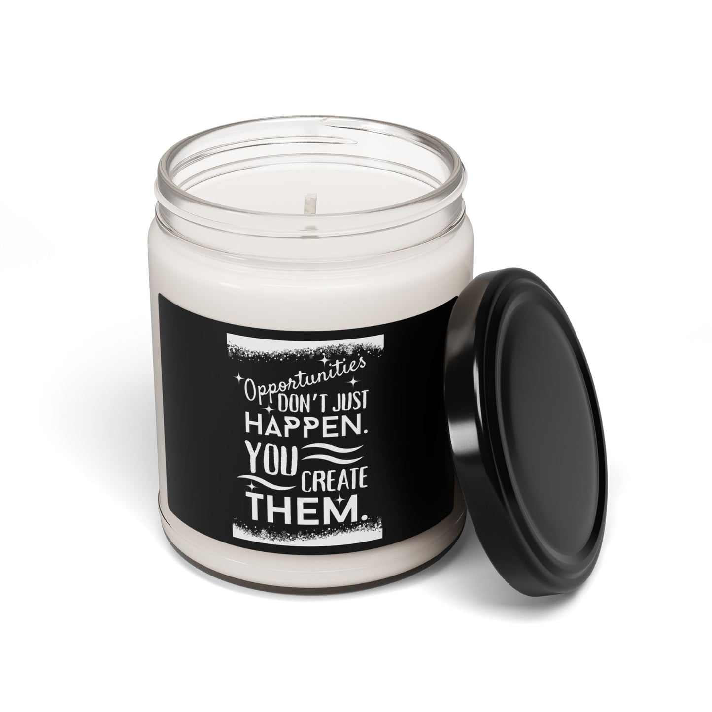 "OPPORTUNITIES" Scented Soy Candle, 9oz
