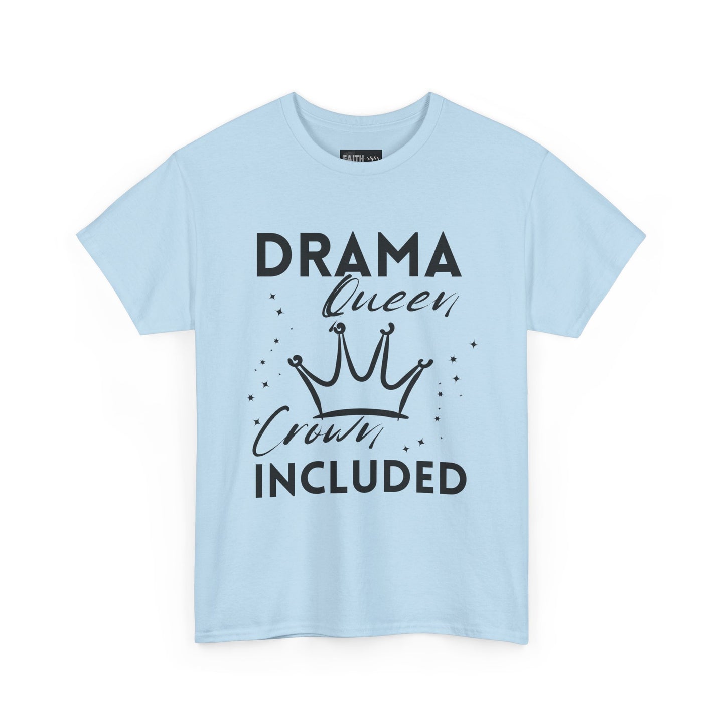 Drama Queen Cotton Tee - Empowering T-Shirt, Gift for Her, Casual Wear, Birthday Celebration, Statement Top
