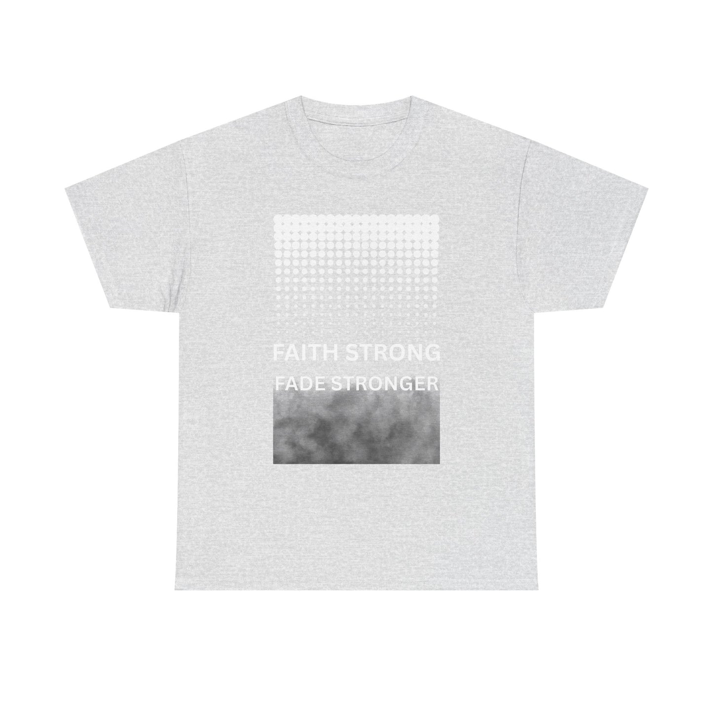 Male Heavy Cotton Tee, Casual Tee for Everyday Wear, Cloudy Vibe Graphic Tee, Gift for Friends, Cozy T-Shirt, Perfect for Any Occasion