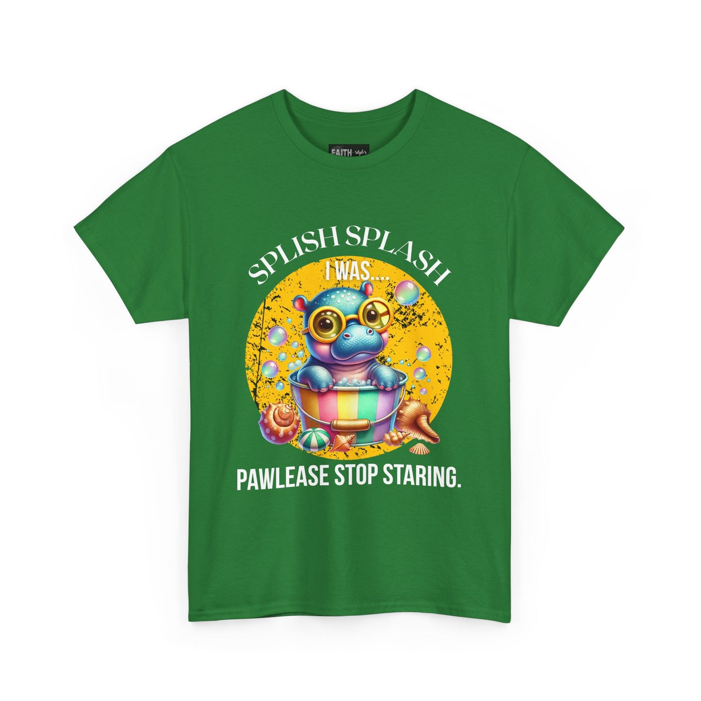 Splash Splash Frog Tee, Cute Animal Shirt, Fun Graphic T-Shirt, Summer Vibes Apparel, Gifts for Animal Lovers, Unisex Cotton Tee