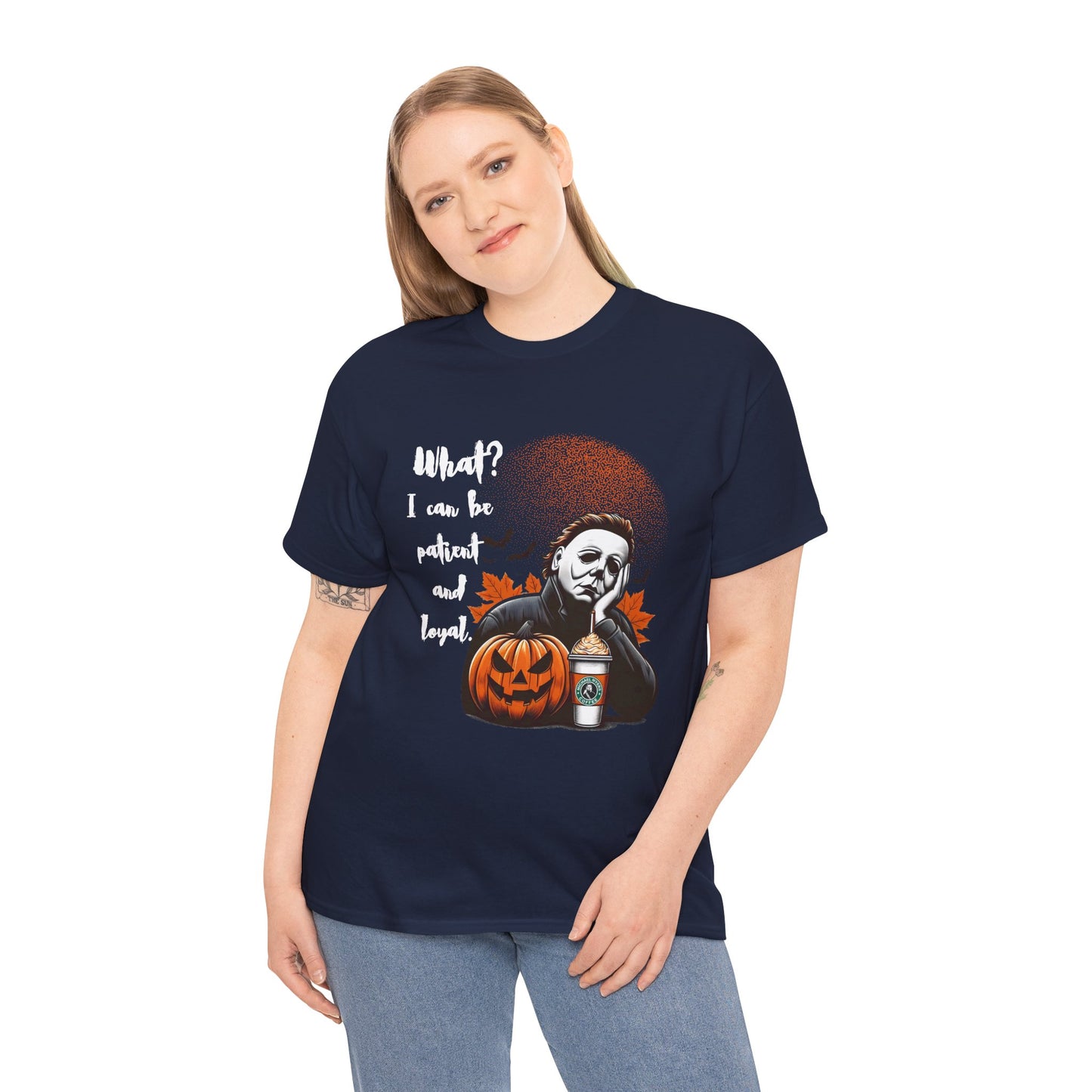 Halloween Graphic Tee, Unisex Cotton T-Shirt, Spooky Autumn Wear, Halloween Costume Top, Funny Horror Shirt