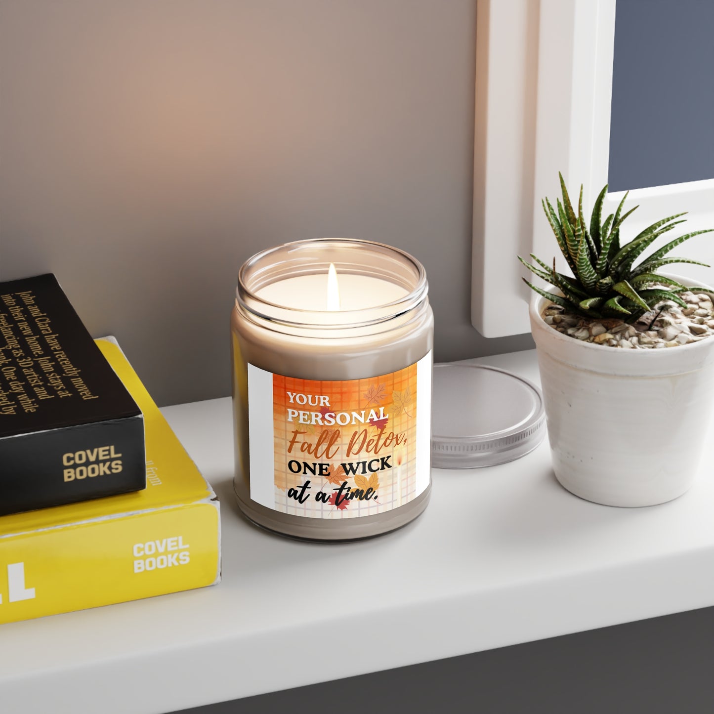 Scented Soy Candles, Cozy Home Decor, Fall Aromatherapy, Relaxing Gift Idea, Autumn Candle Collection