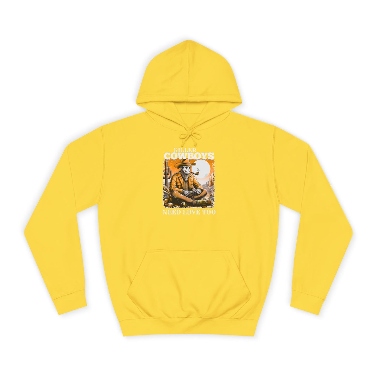 Unisex College Hoodie, Killer Cowboys