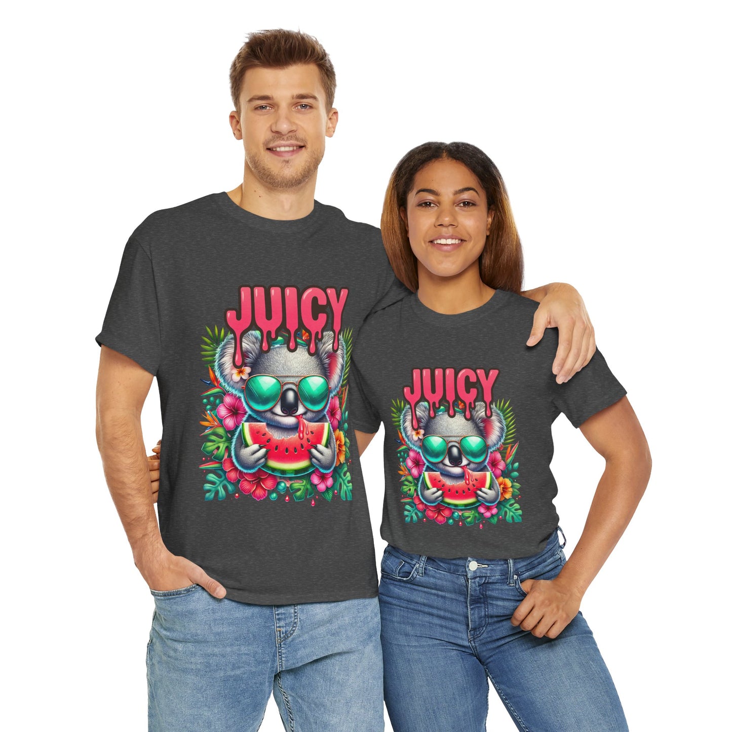 Juicy Watermelon Graphic Tee, Unisex Cotton T-Shirt, Summer Vibes, Beachwear, Fun Casual Wear, Gift for Friends, Festival Apparel
