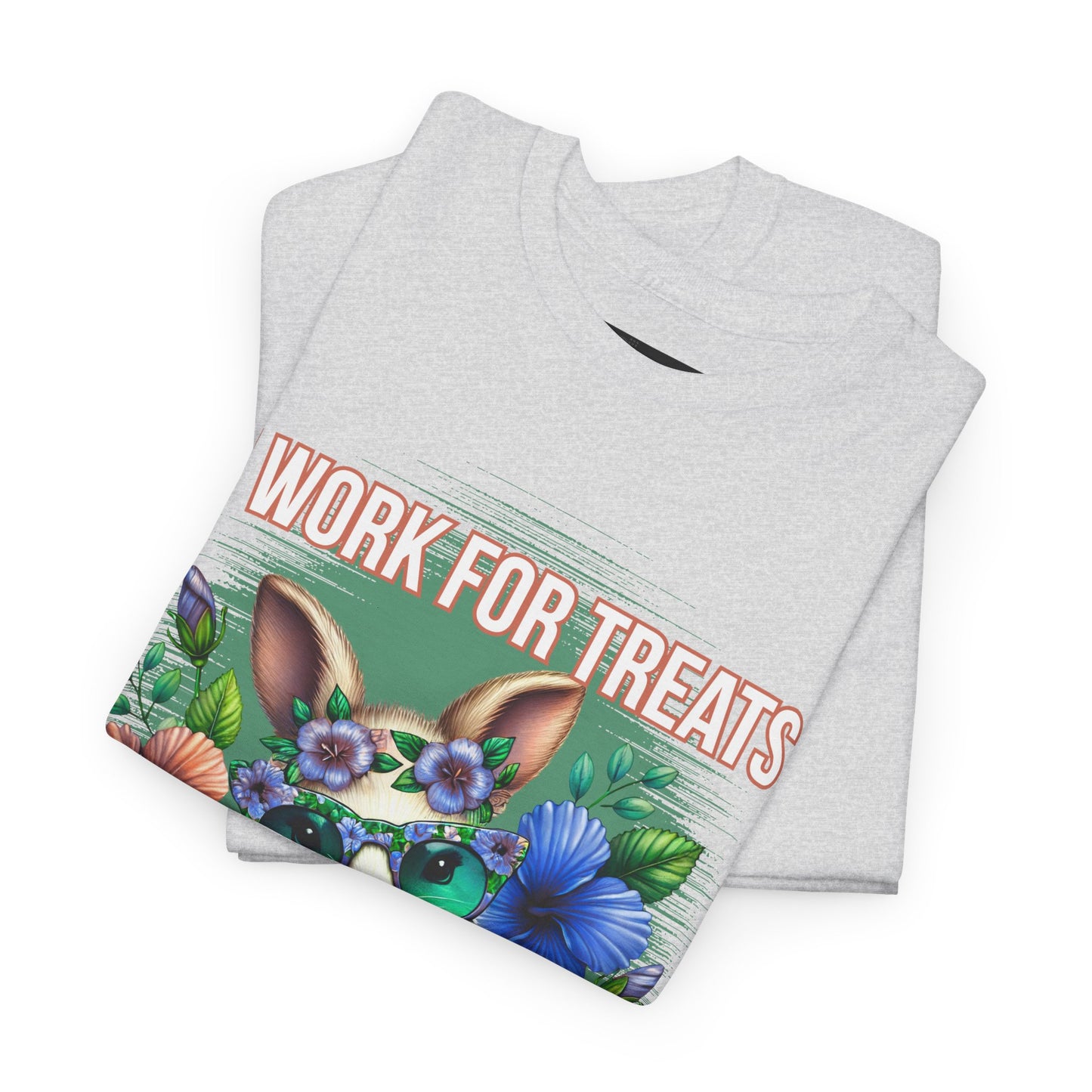 Cute Bunny Graphic Tee for Treat Lovers, Summer Fun Shirt, Animal Lover Gift, Cute Gift for Her, Floral T-Shirt