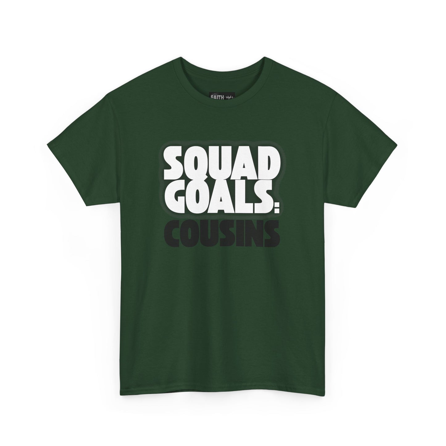 Cousins Squad Goals T-Shirt, Family Reunion Shirt, Unisex Graphic Tee, Cousin Gift, Summer BBQ Style, Matching Family Apparel