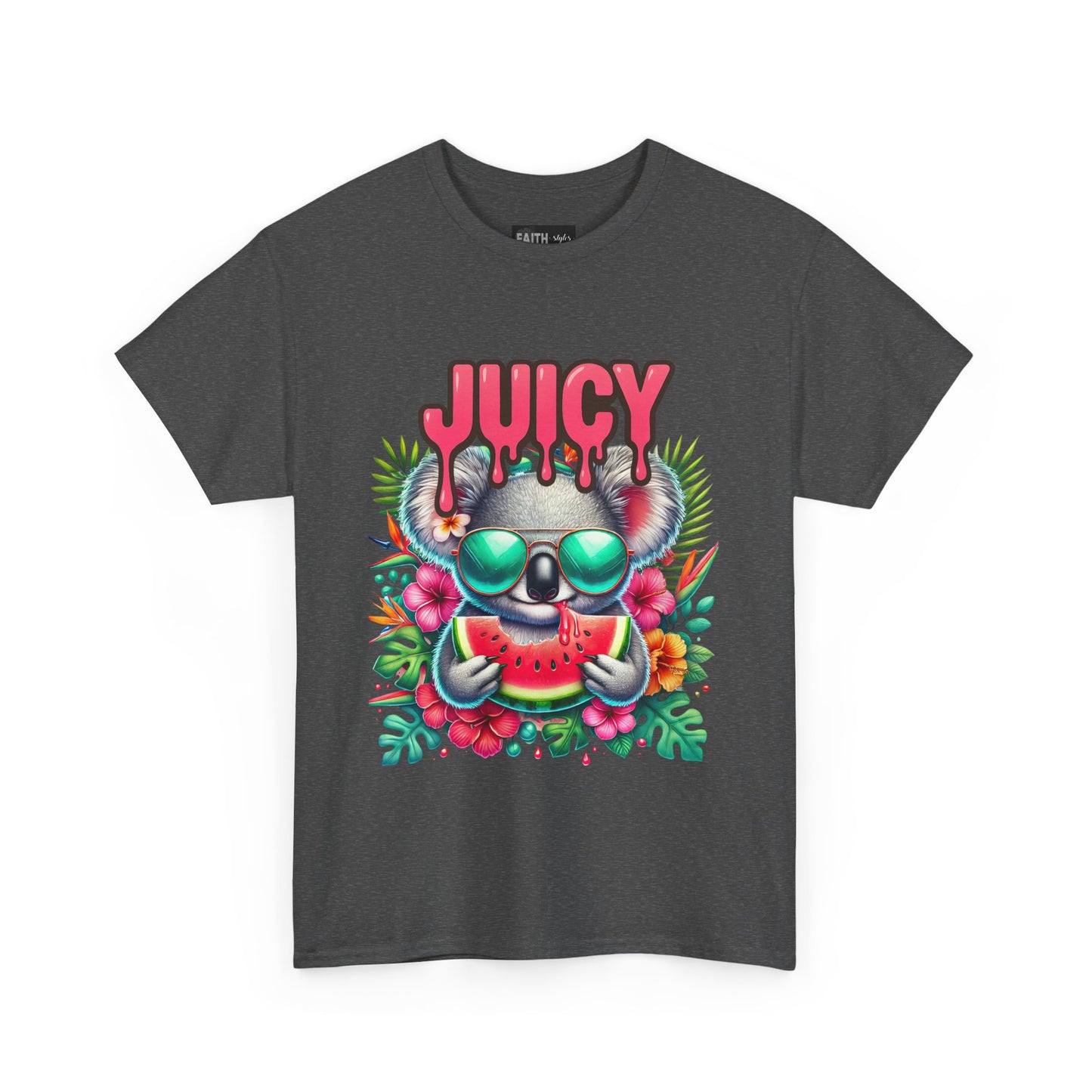 Juicy Watermelon Graphic Tee, Unisex Cotton T-Shirt, Summer Vibes, Beachwear, Fun Casual Wear, Gift for Friends, Festival Apparel