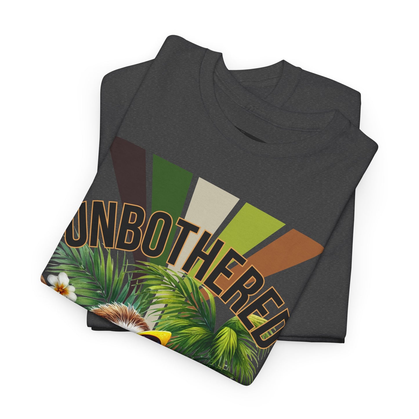 Chill Sloth Graphic Tee - Unbothered Cotton T-Shirt, Casual Wear, Perfect for Gifts, Nature Lovers, Relaxed Vibes