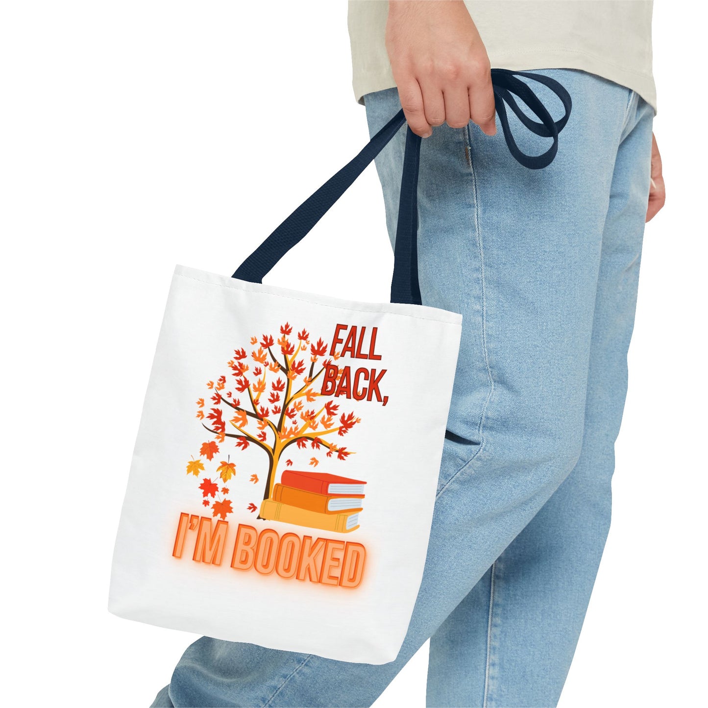 Autumn-Themed Tote Bag - Perfect for Book Lovers, Fall Decor, Back to School, Eco-Friendly Gift, Seasonal Bag