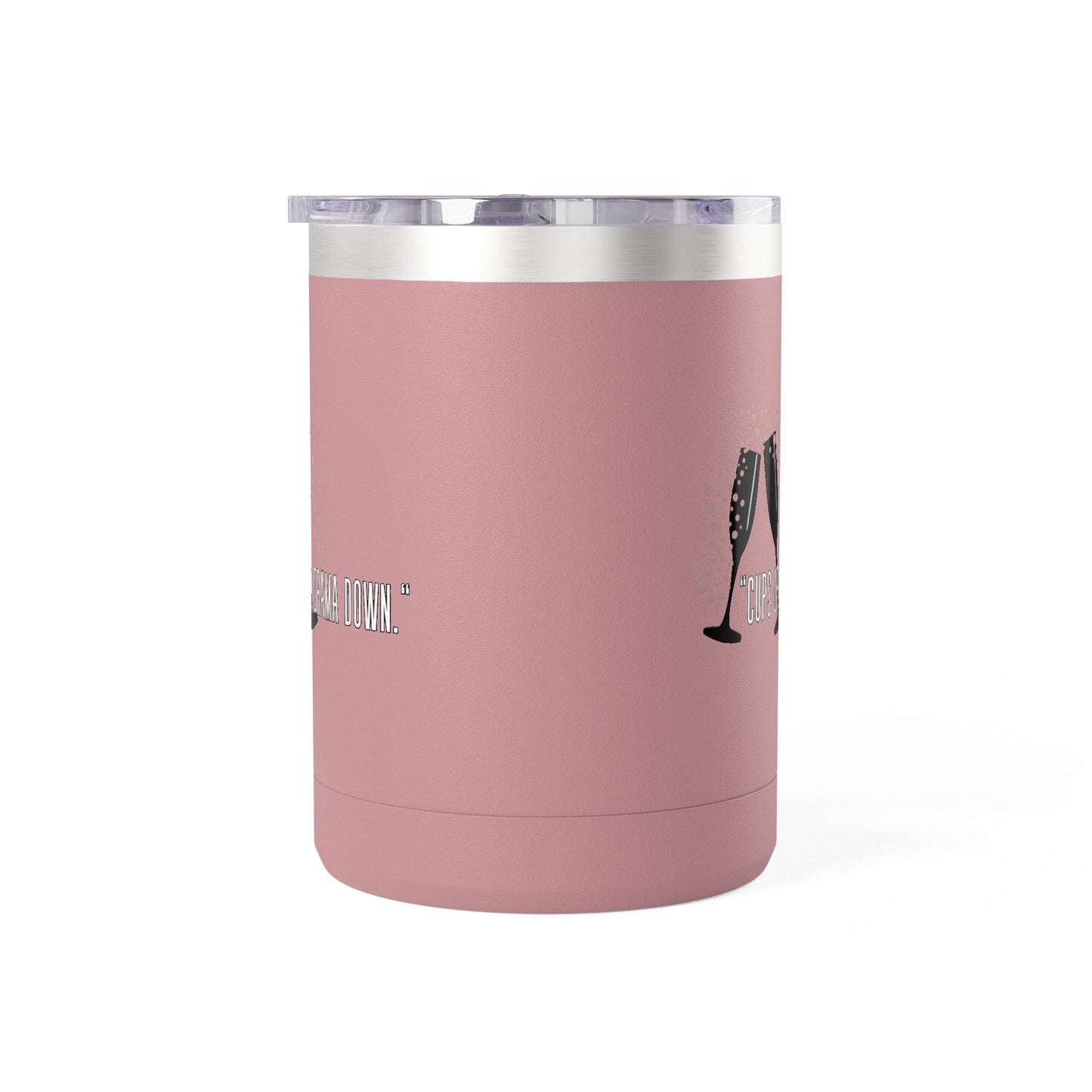 Celebratory Coffee Mug Tumbler, Cheers Gift for Friends, 15oz Drinkware for Parties, Birthdays, Wedding, Fun Gatherings