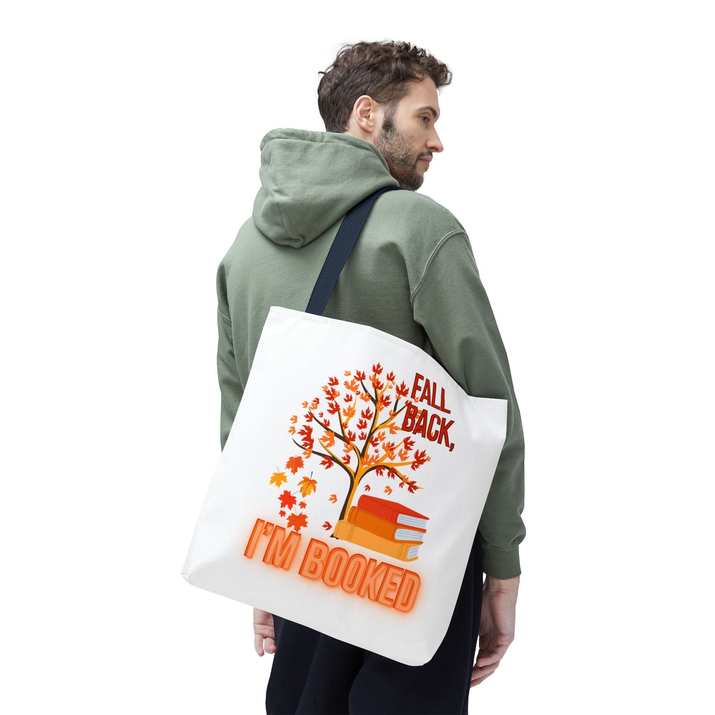 Autumn-Themed Tote Bag - Perfect for Book Lovers, Fall Decor, Back to School, Eco-Friendly Gift, Seasonal Bag