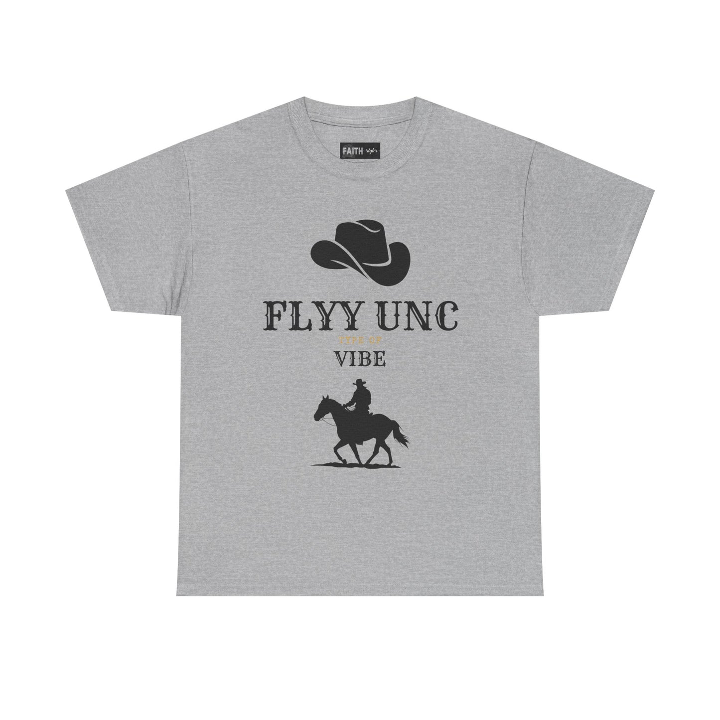 Unisex Cowboy Vibe Tee, Fun Graphic Tee, Casual Wear, Gift for Cowpoke Lovers, Western Style T-Shirt, Country Enthusiast Apparel