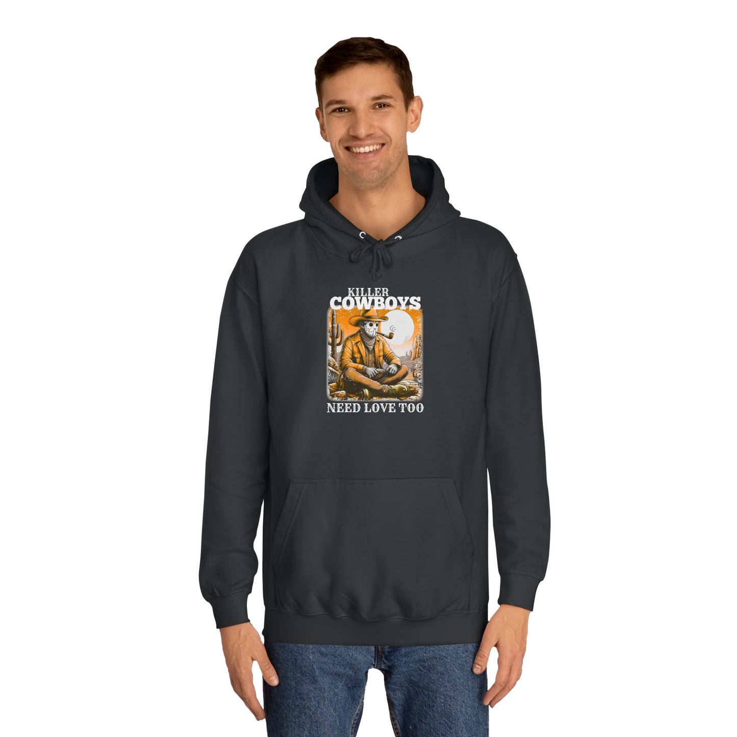 Unisex College Hoodie, Killer Cowboys