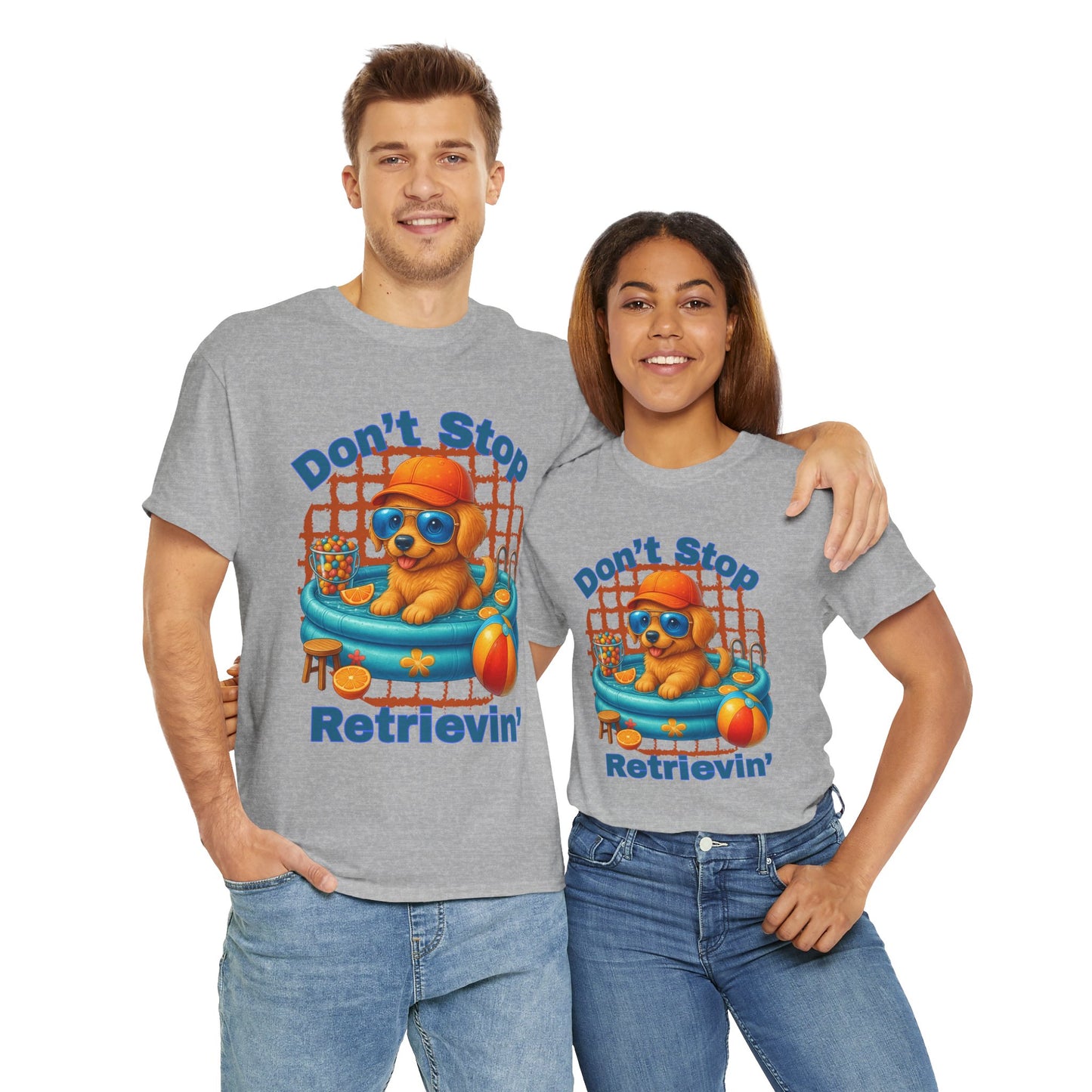 Playful Dog Lover Tee, Cute Pet T-Shirt, Summer Vibe Cotton Shirt, Gift for Dog Owners, Fun Casual Wear