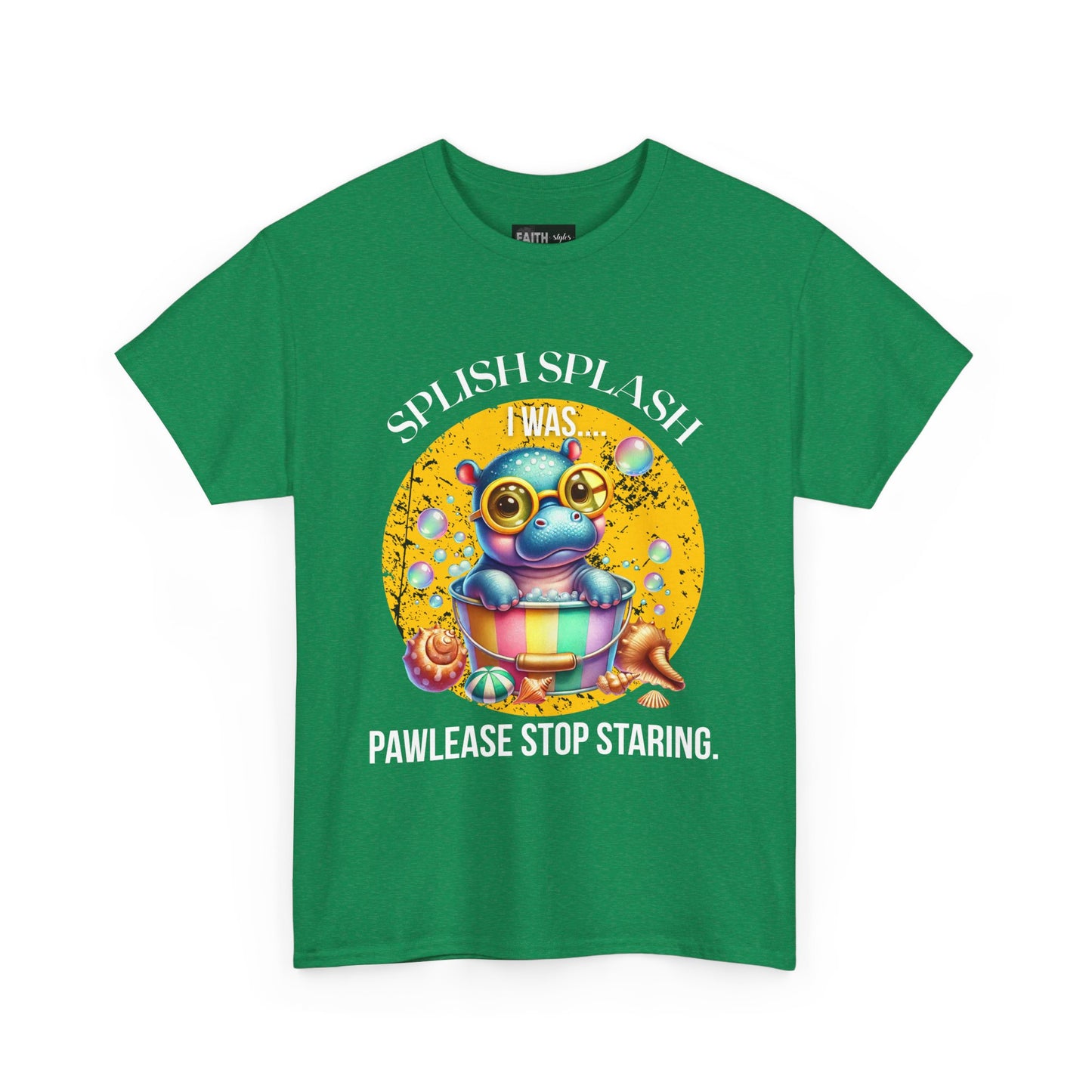 Splash Splash Frog Tee, Cute Animal Shirt, Fun Graphic T-Shirt, Summer Vibes Apparel, Gifts for Animal Lovers, Unisex Cotton Tee