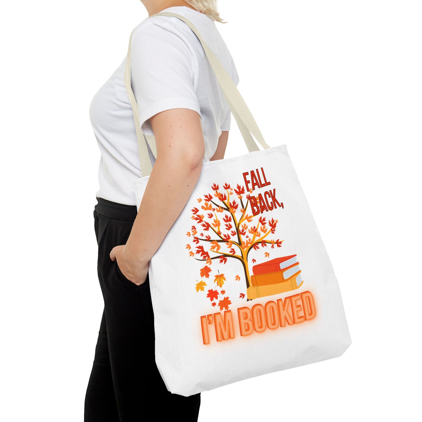 Autumn-Themed Tote Bag - Perfect for Book Lovers, Fall Decor, Back to School, Eco-Friendly Gift, Seasonal Bag
