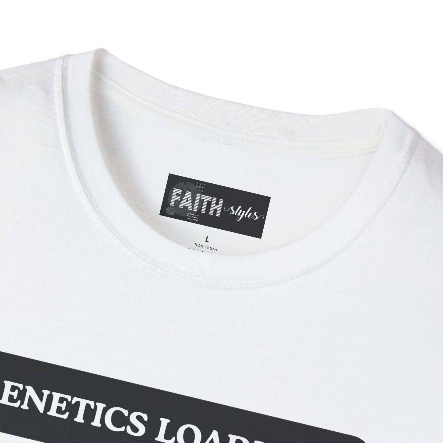 Genetics Loading T-Shirt, Funny Genetics Tee, Gift for Science Lovers, Unisex Humor Shirt, Casual Wear for Every Occasion