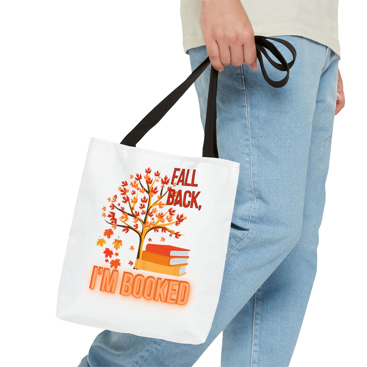 Autumn-Themed Tote Bag - Perfect for Book Lovers, Fall Decor, Back to School, Eco-Friendly Gift, Seasonal Bag