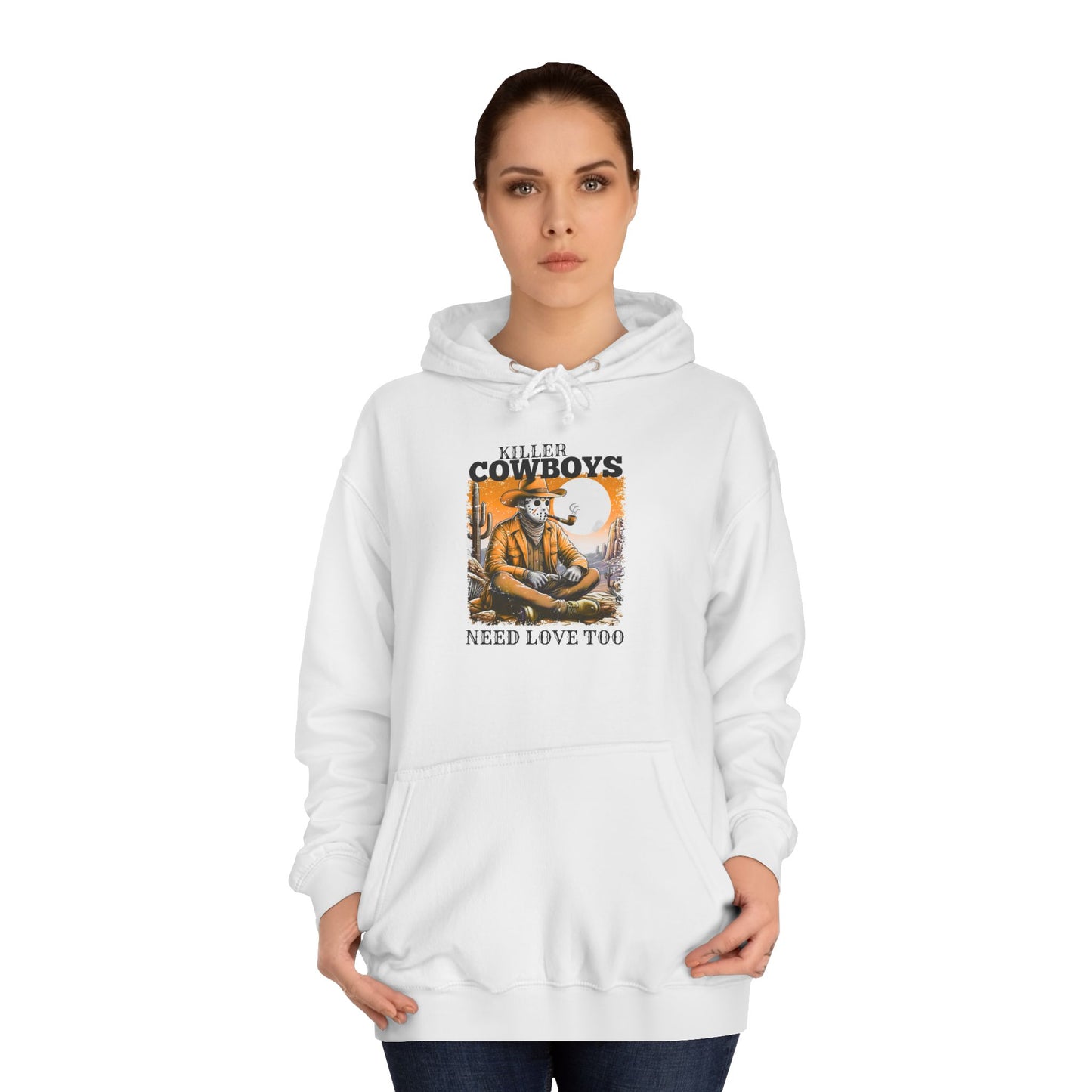 Unisex College Hoodie, Killer Cowboys
