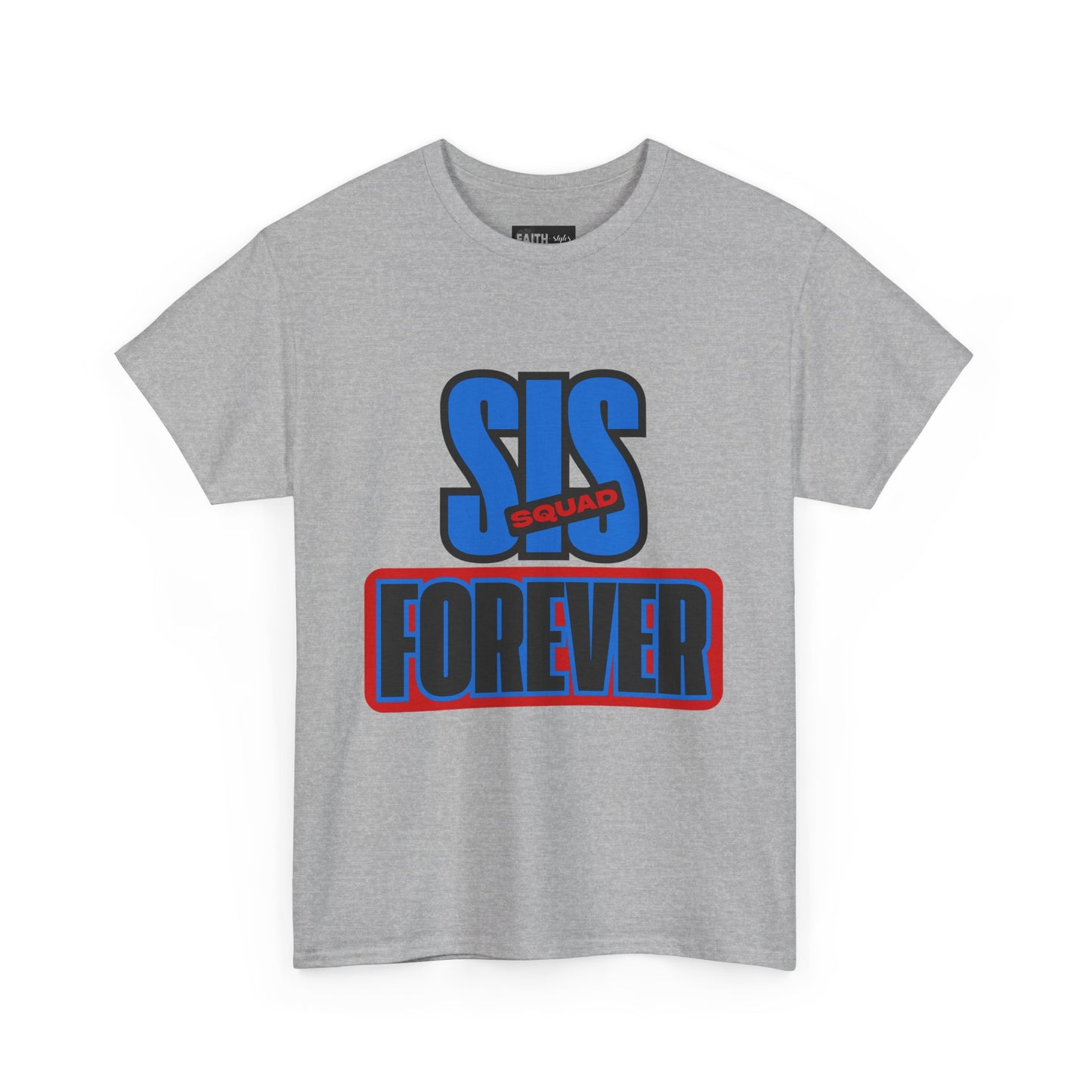 Unisex Heavy Cotton Tee - 'SUS Squad Forever' Graphic Tee, Casual Wear, Gift for Friends, Funny T-Shirt for Events, Streetwear Fashion