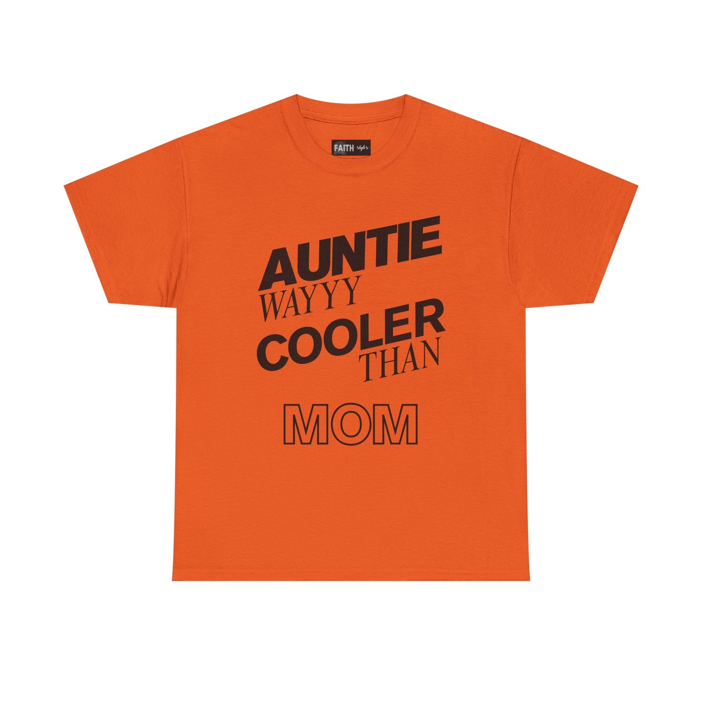 Cool Aunt Unisex Tee - Perfect Gift for Auntie, Family Gatherings, Fun Casual Wear, Birthday Celebration, Mother's Day