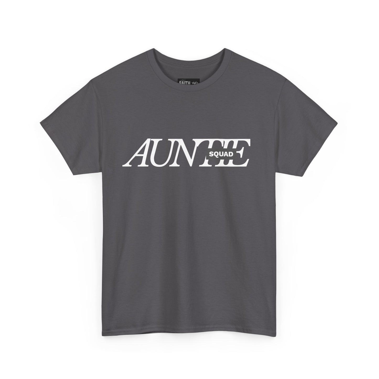 Auntie Squad Unisex Heavy Cotton Tee | Perfect Gift for Aunts | Family Reunion, Birthday, Mother's Day, Casual Wear, Everyday Comfort