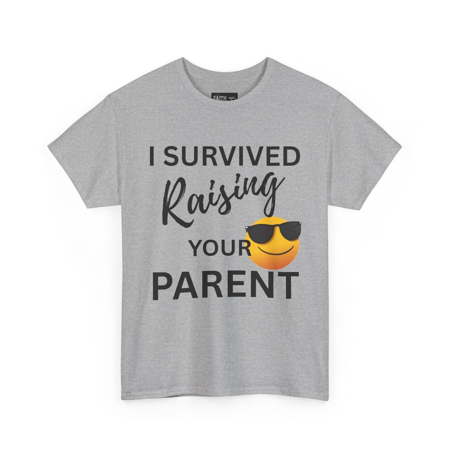 Funny Parent Survival Unisex T-Shirt | Gift for New Parents | Parenting Humor Tee | Casual Wear | Holiday Gift Idea