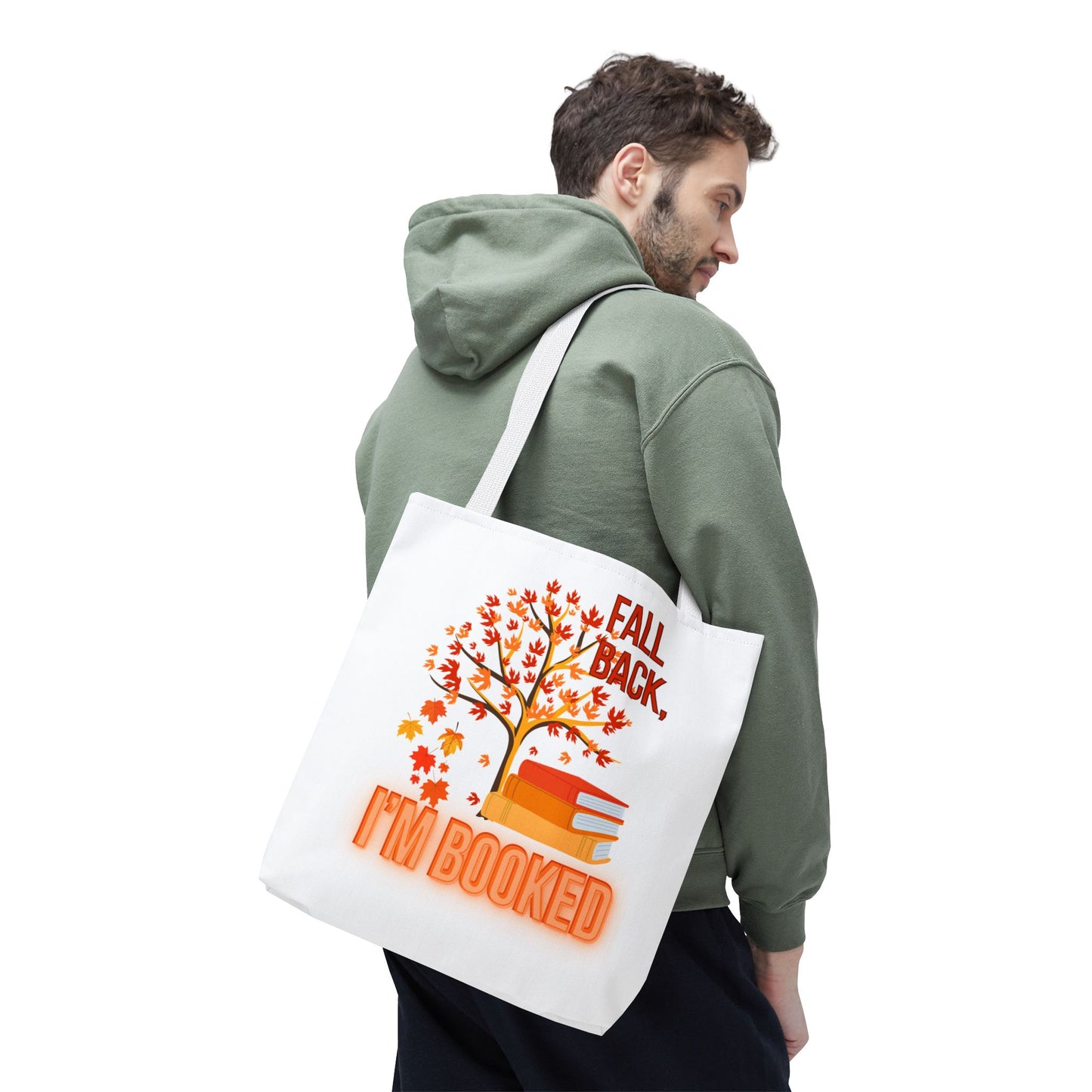 Autumn-Themed Tote Bag - Perfect for Book Lovers, Fall Decor, Back to School, Eco-Friendly Gift, Seasonal Bag