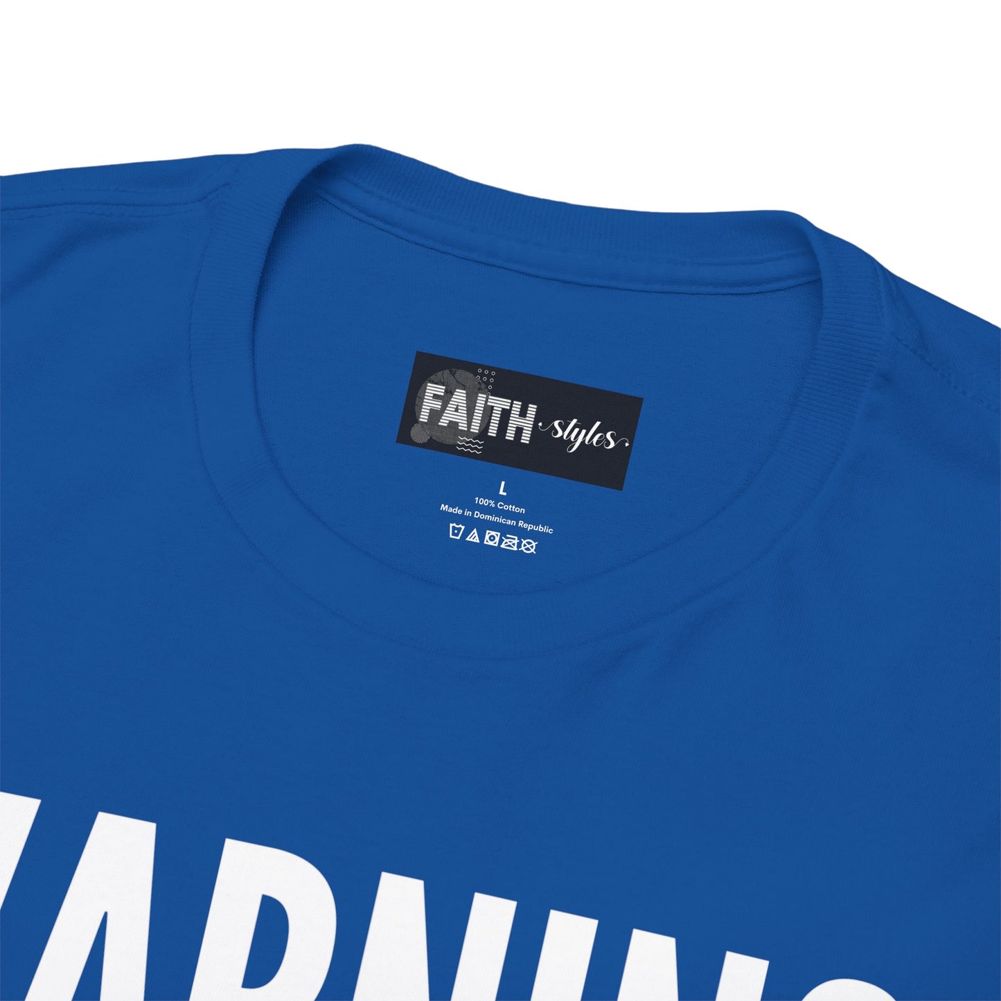 Warning Prank Season Unisex Heavy Cotton Tee | Fun Gift, Casual Wear, Comedy Merchandise, Birthday Gift, Prankster Shirt