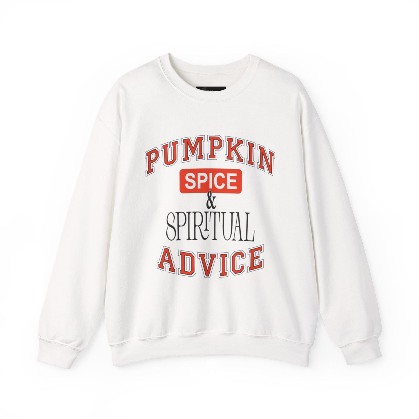 Cozy Pumpkin Spice Sweatshirt, Fall Sweatshirt, Spiritual Advice Crewneck, Autumn Fashion, Thanksgiving Gift, Unisex Sweater