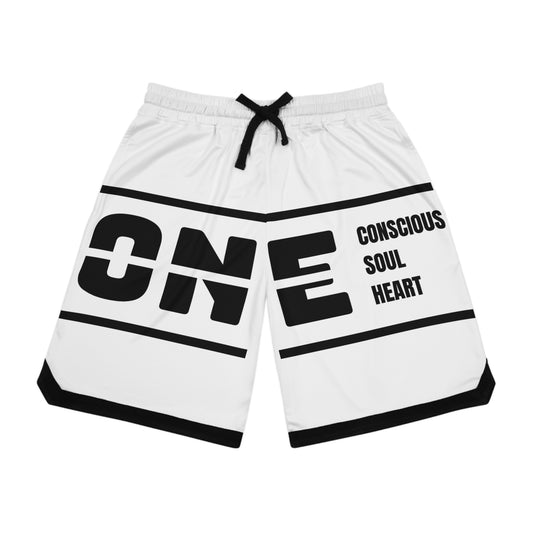 Basketball Rib Shorts with Motivational Text | Perfect for Athletes, Casual Wear, Gifts, Summer Sports, Gym Apparel