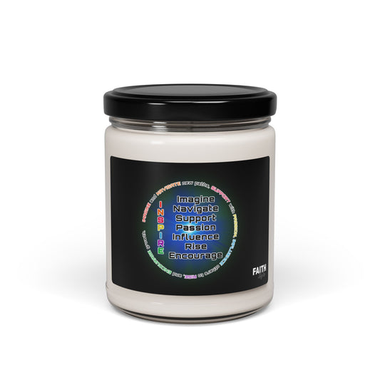 FaithStyles "INSPIRE" Scented Soy Candle, 9oz