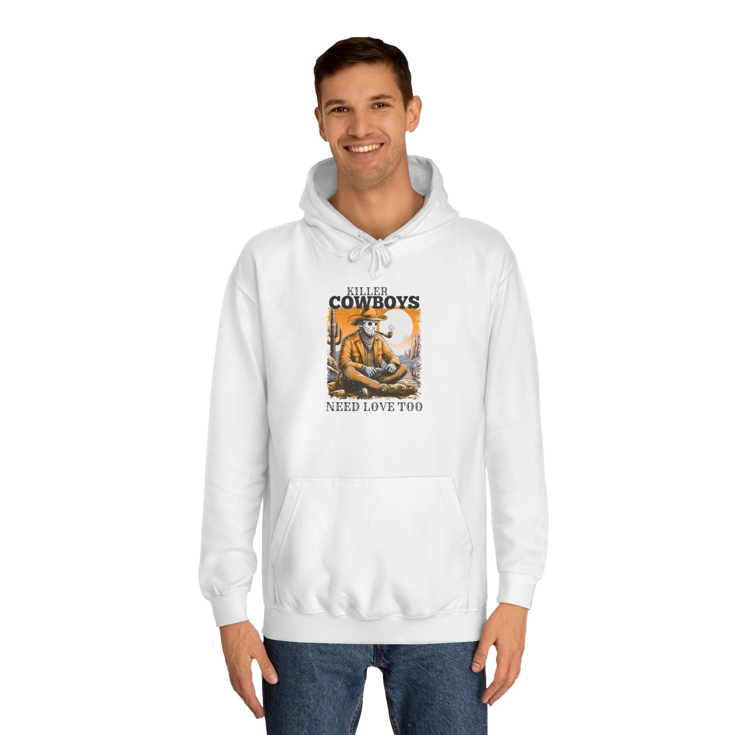 Unisex College Hoodie, Killer Cowboys
