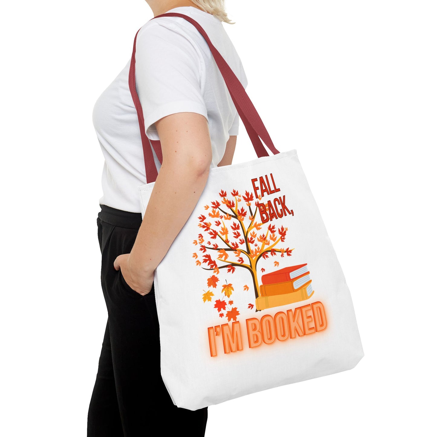 Autumn-Themed Tote Bag - Perfect for Book Lovers, Fall Decor, Back to School, Eco-Friendly Gift, Seasonal Bag