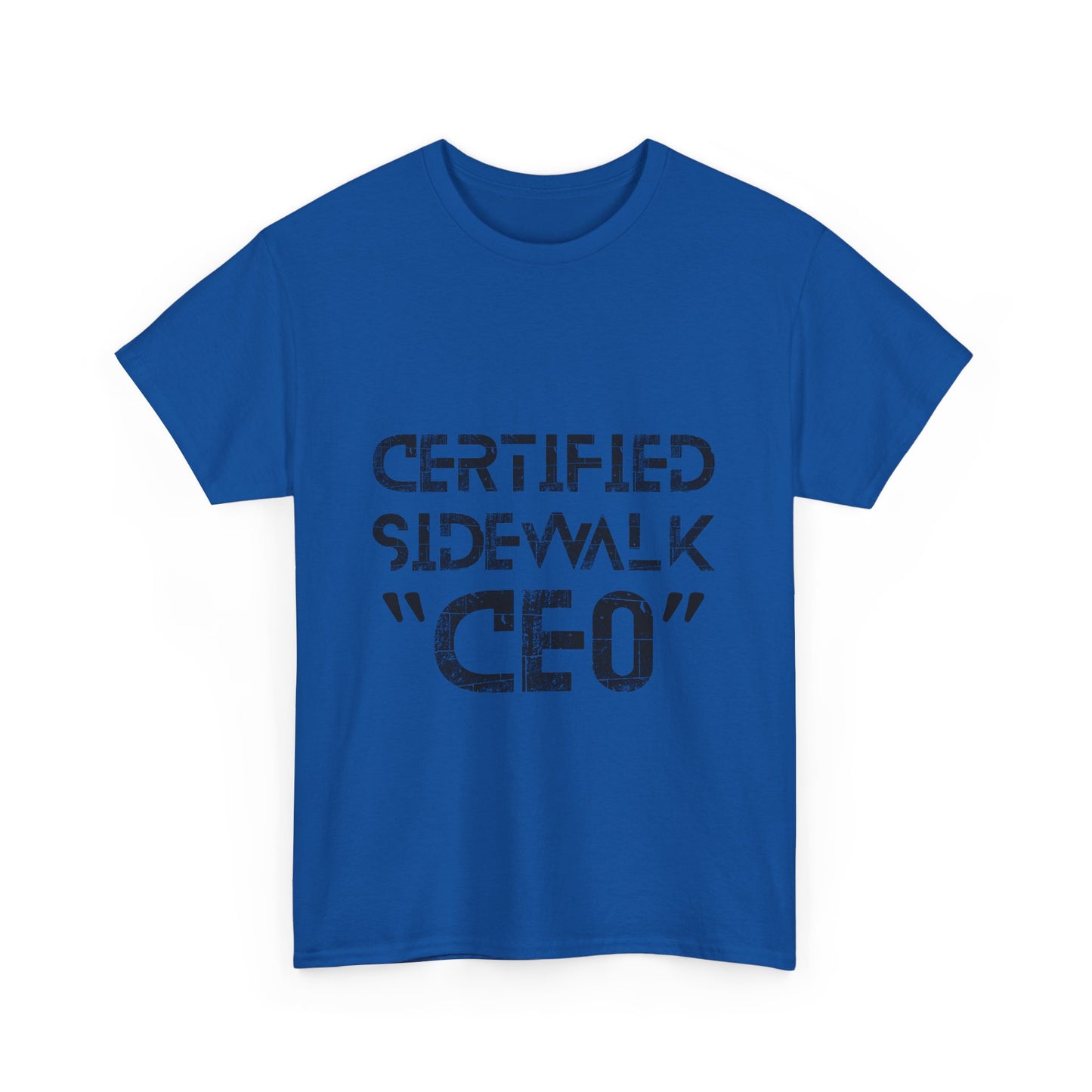Certified Sidewalk CEO Tee - Fun Unisex T-Shirt, Birthday Gift, Casual Wear, Urban Style, Streetwear Fashion