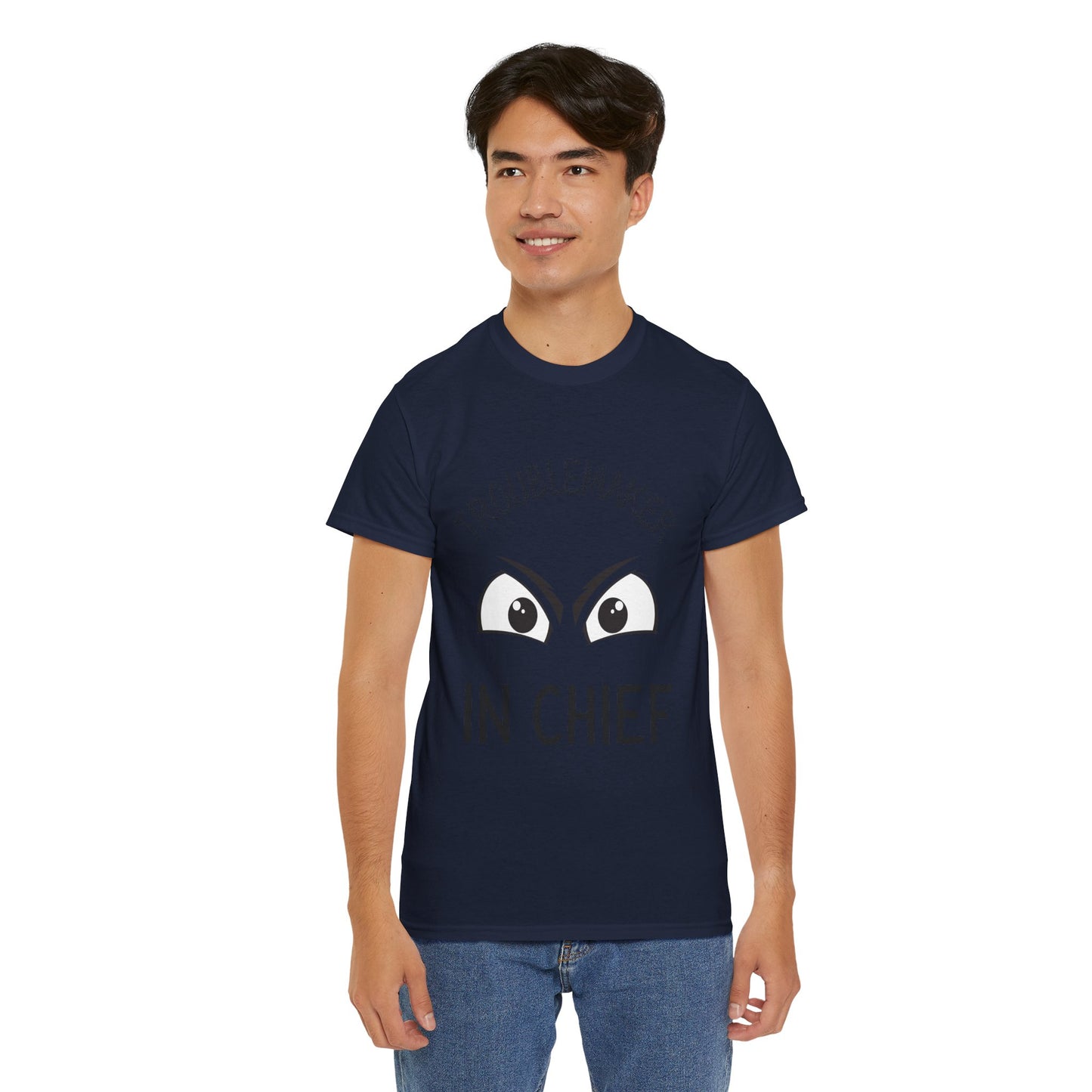 Troublemaker in Chief Tee, Funny Graphic Tee, Unisex T-Shirt, Casual Humor Shirt, Perfect Gift for Friends