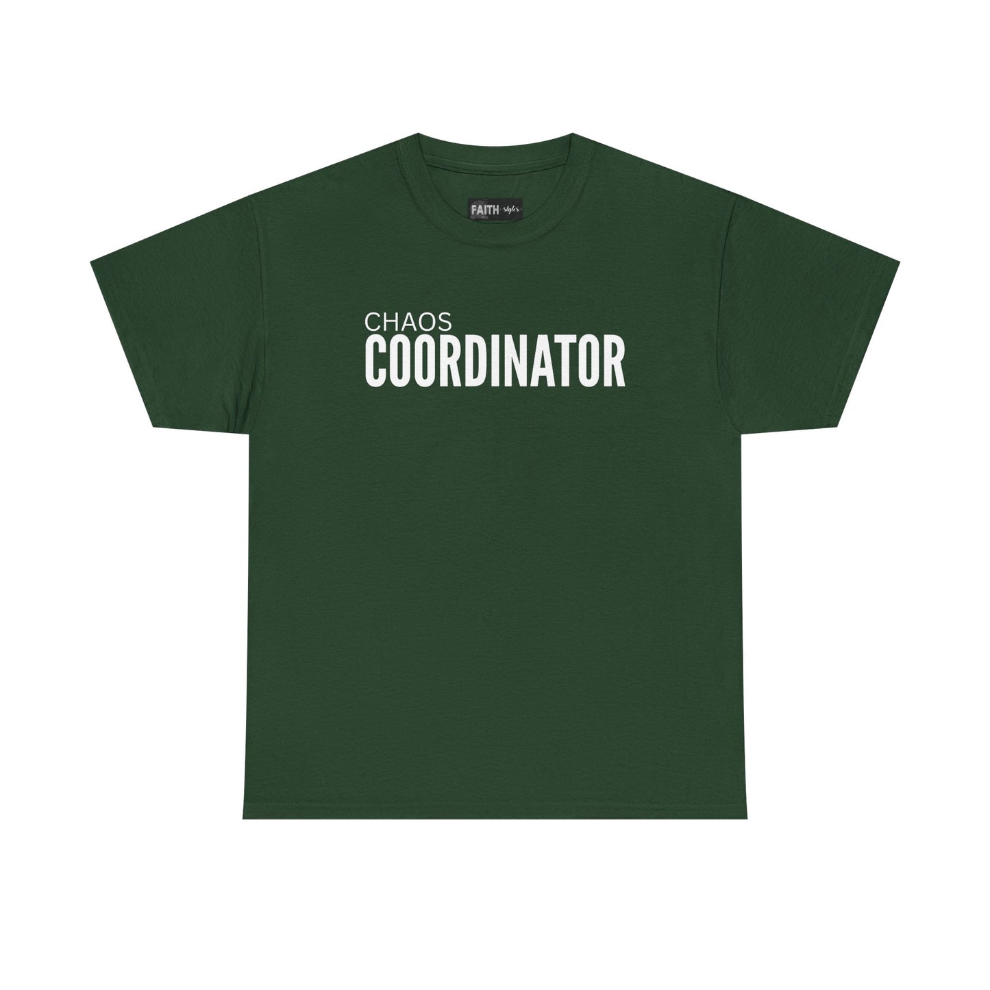Chaos Coordinator Unisex Cotton Tee, Funny T-Shirt for Moms, Gift for Event Planners, Casual Wear, Birthday Present
