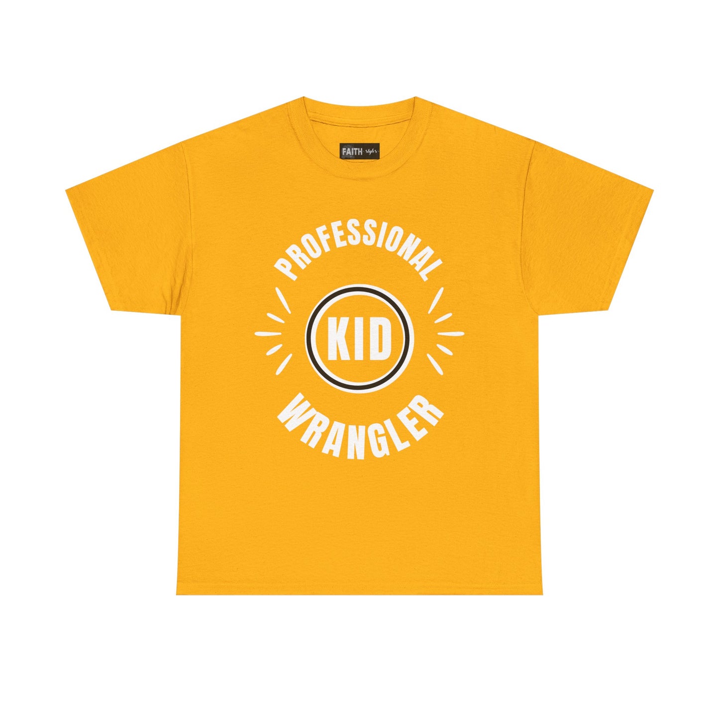 Professional Kid Wrangler T-Shirt, Fun Parenting Tee, Family Event Shirt, Gift for Moms & Dads, Kids Activities Apparel